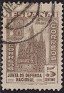 Spain 1936 Monuments 5 CTS Brown Edifil 804. 804u. Uploaded by susofe